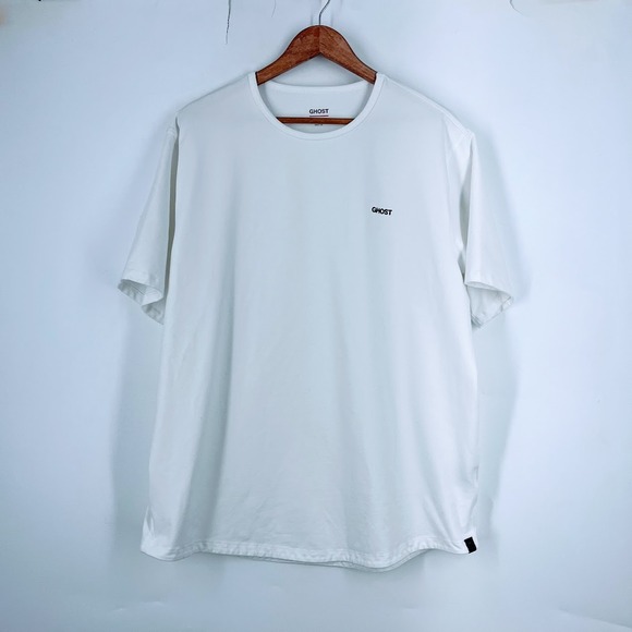 Ghost Golf Other - Ghost Golf Mens White Performance Short Sleeve Logo T-Shirt Size XXL
